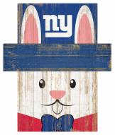 New York Giants 19" x 16" Easter Bunny Head