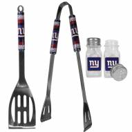 New York Giants 2 Piece BBQ Set with Salt & Pepper Shakers