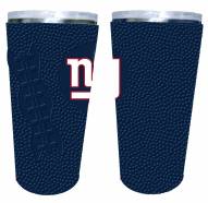 New York Giants 20 oz. Stainless Steel Tumbler with Silicone Wrap