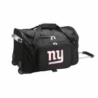 New York Giants 22" Rolling Duffle Bag