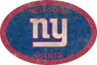 New York Giants 46" Team Color Oval Sign