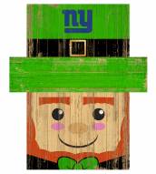 New York Giants 6" x 5" Leprechaun Head