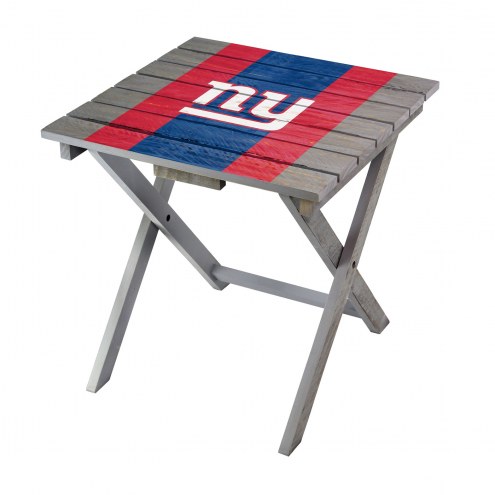 New York Giants Adirondack Folding Table