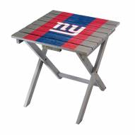 New York Giants Adirondack Folding Table