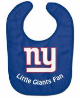 New York Giants All Pro Little Fan Baby Bib