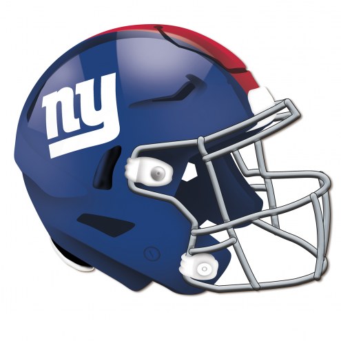 New York Giants Authentic Helmet Cutout Sign