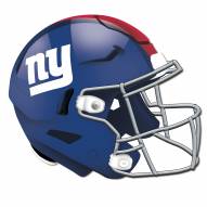 New York Giants Authentic Helmet Cutout Sign