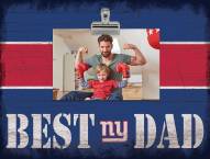 New York Giants Best Dad Clip Frame