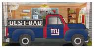 New York Giants Best Dad Truck 6" x 12" Sign