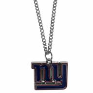 New York Giants Chain Necklace with Small Charm
