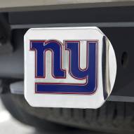 New York Giants Chrome Color Hitch Cover