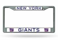 New York Giants Chrome License Plate Frame