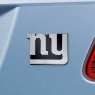 New York Giants Chrome Metal Car Emblem