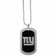 New York Giants Chrome Tag Necklace