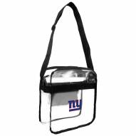 New York Giants Clear Crossbody Carry-All Bag