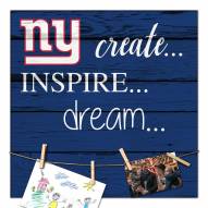 New York Giants Create, Inspire, Dream Sign