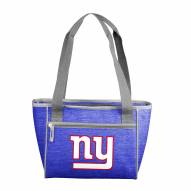 New York Giants Crosshatch 16 Can Cooler Tote
