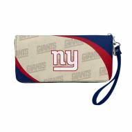 New York Giants Curve Zip Organizer Wallet