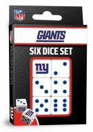 New York Giants Dice Set