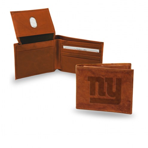 New York Giants Embossed Bi-Fold Wallet