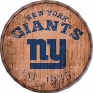 New York Giants Established Date 24" Barrel Top