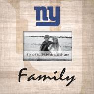 New York Giants Family Picture Frame