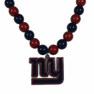 New York Giants Fan Bead Necklace