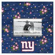 New York Giants Floral 10" x 10" Picture Frame
