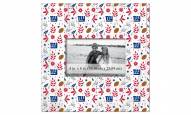 New York Giants Floral Pattern 10" x 10" Picture Frame
