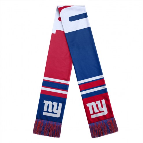 New York Giants Colorblock Big Logo Scarf