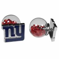 New York Giants Front/Back Earrings
