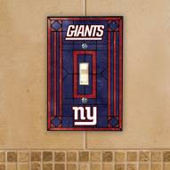 New York Giants Glass Single Light Switch Plate Cover
