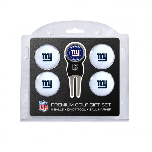 New York Giants Golf Ball Gift Set