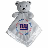 New York Giants Gray Infant Bear Security Blanket