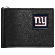 New York Giants Leather Bill Clip Wallet