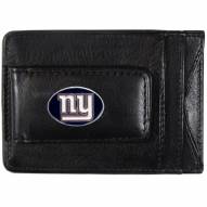 New York Giants Leather Cash & Cardholder