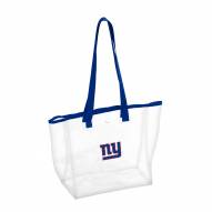New York Giants Clear Stadium Tote