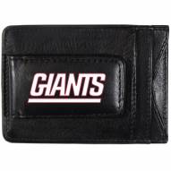 New York Giants Logo Leather Cash and Cardholder