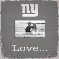 New York Giants Love Picture Frame