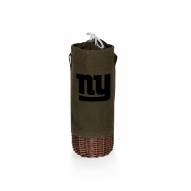 New York Giants Malbec Insulated Wine Bottle Basket