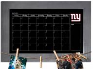 New York Giants Monthly Chalkboard with Frame