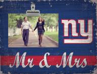 New York Giants Mr. & Mrs. Clip Frame