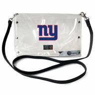New York Giants Clear Envelope Purse