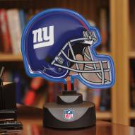 New York Giants Neon Helmet Desk Lamp