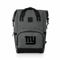 New York Giants On The Go Roll-Top Cooler Backpack