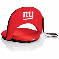 New York Giants Red Oniva Beach Chair