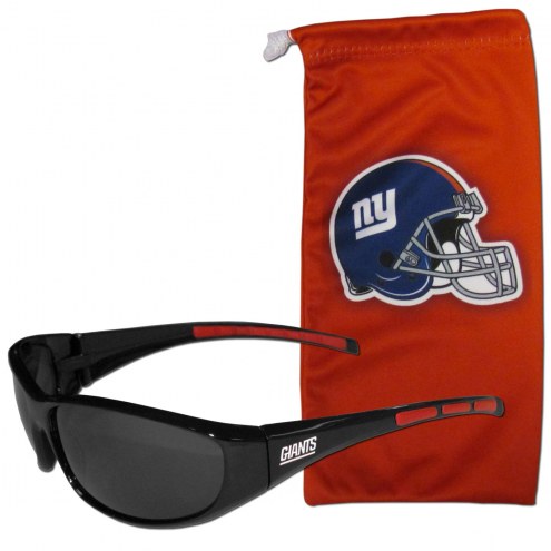 New York Giants Sunglasses and Bag Set