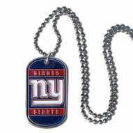 New York Giants Tag Necklace