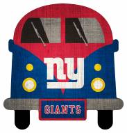 New York Giants Team Bus Sign