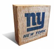 New York Giants Team Logo Block